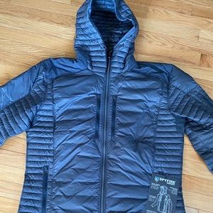 Mens Kuhl Spyfire down Hoodie Jacket